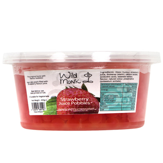 450g Strawberry Juice Pobbles for Bubble Tea