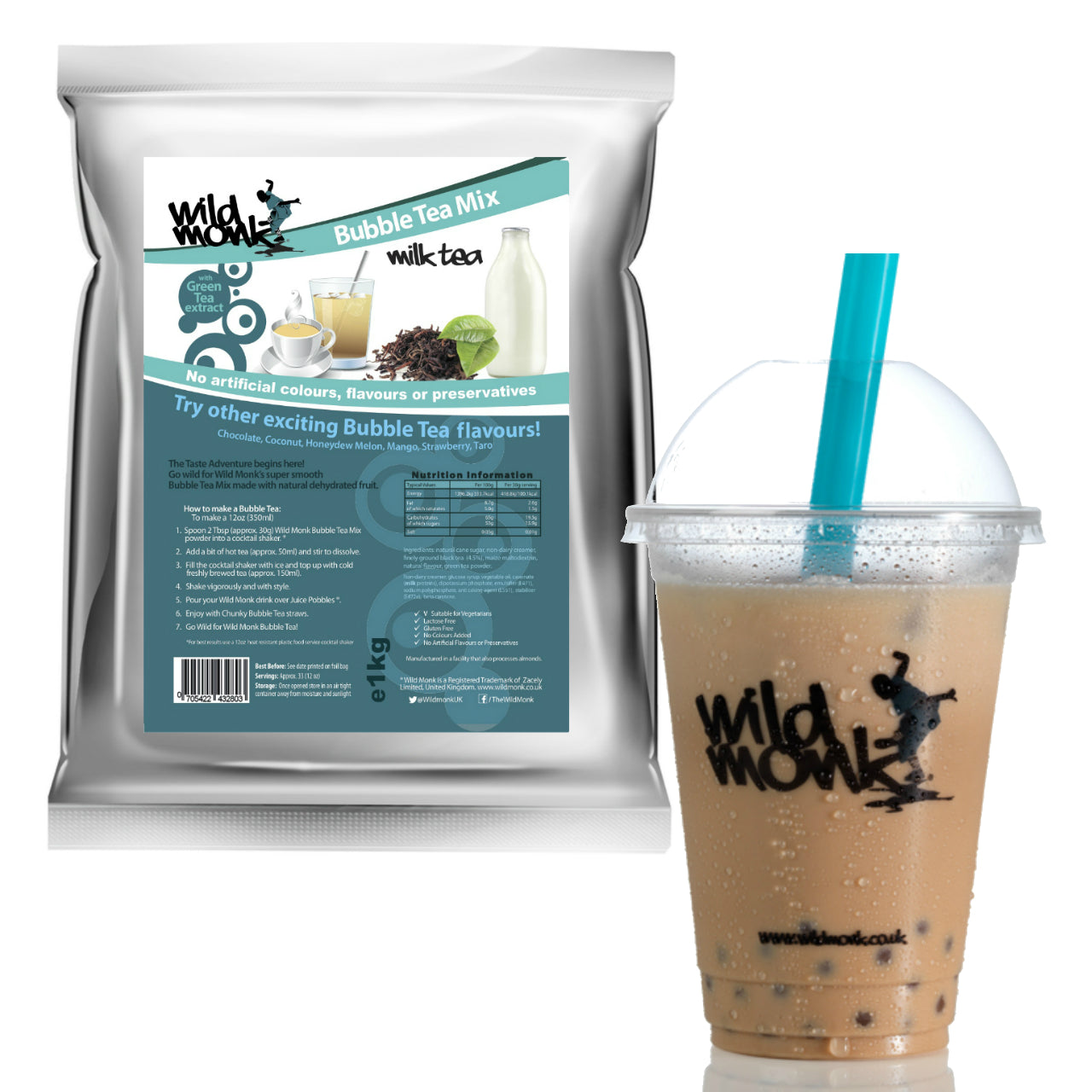 1kg MILK TEA Bubble Tea Mix