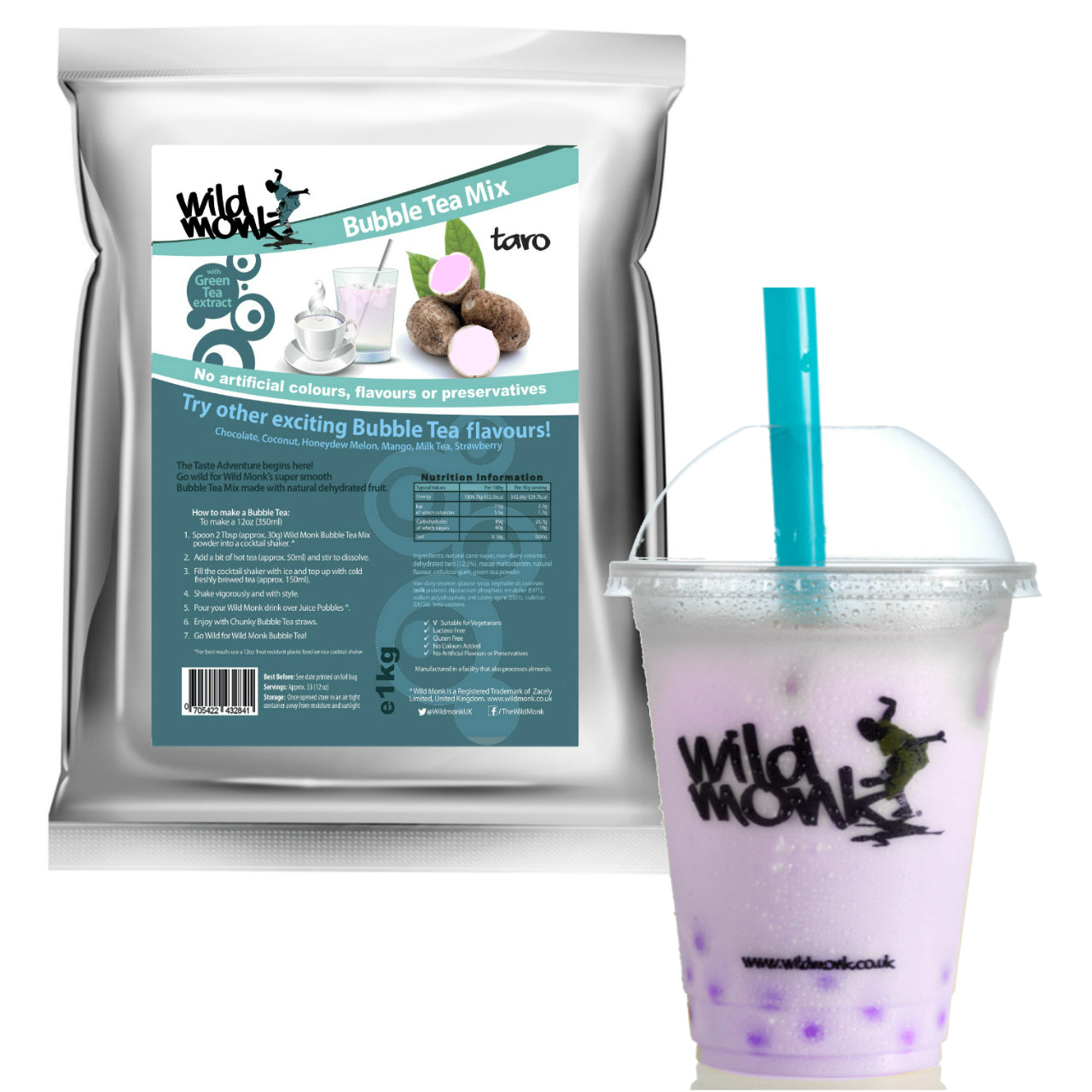 1kg TARO (PURPLE) Bubble Tea Mix